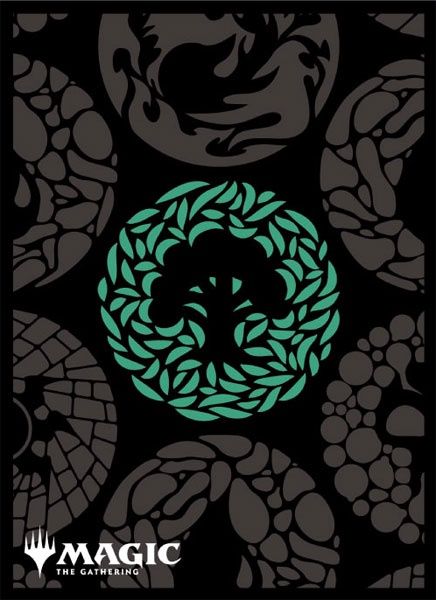 Players Card Supply: Mana-Minimalist - Green Mana (Pattern)