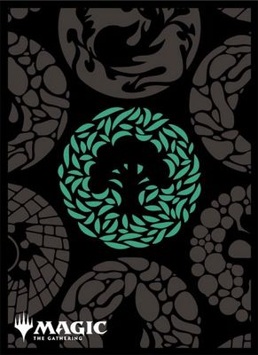Players Card Supply: Mana-Minimalist - Green Mana (Pattern)