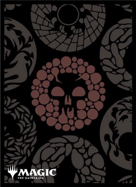 Players Card Supply: Mana-Minimalist - Black Mana (Pattern)