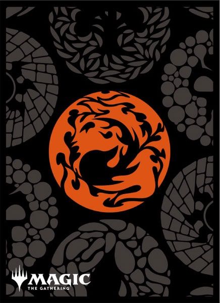 Players Card Supply: Mana-Minimalist - Red Mana (Pattern)