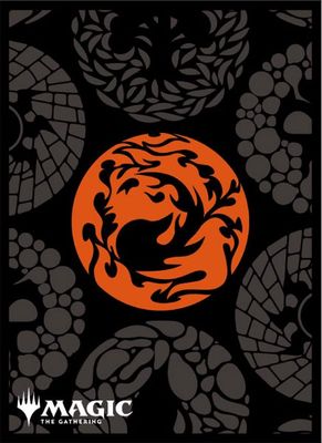 Players Card Supply: Mana-Minimalist - Red Mana (Pattern)