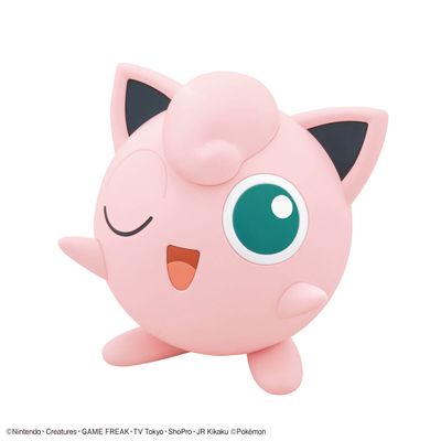 Pokémon Plamo Kit: Quick!! - #9 Jigglypuff