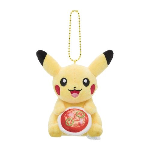 Pokémon: Plush Keychain - Nagoya Ankake Spaghetti Pikachu