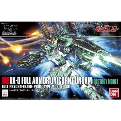 HG UC 1/144 178 Full Armor Unicorn Gundam (Destroy Mode)