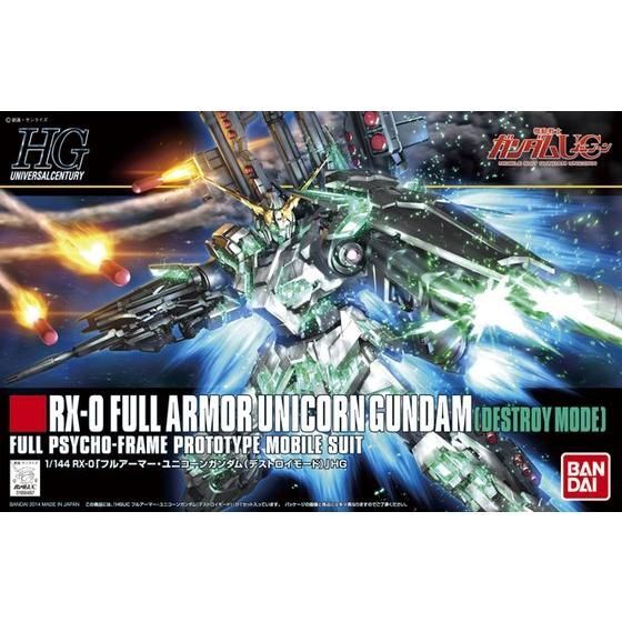 HG UC 1/144 178 Full Armor Unicorn Gundam (Destroy Mode)