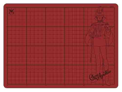 Gundam Stationery: Series 12 - A4 Cutter Mat, Character: Char Aznable