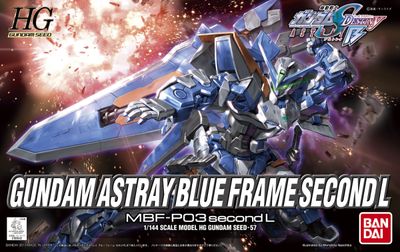HG 1/144 MB-P03 Gundam Astray Blue Frame Second L