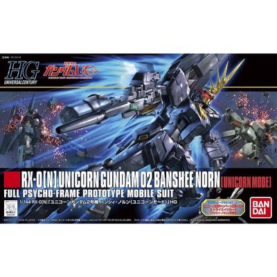 HG UC 1/144 RX-0[N] Unicorn Gundam 02 Banshee Norn (Unicorn Mode)