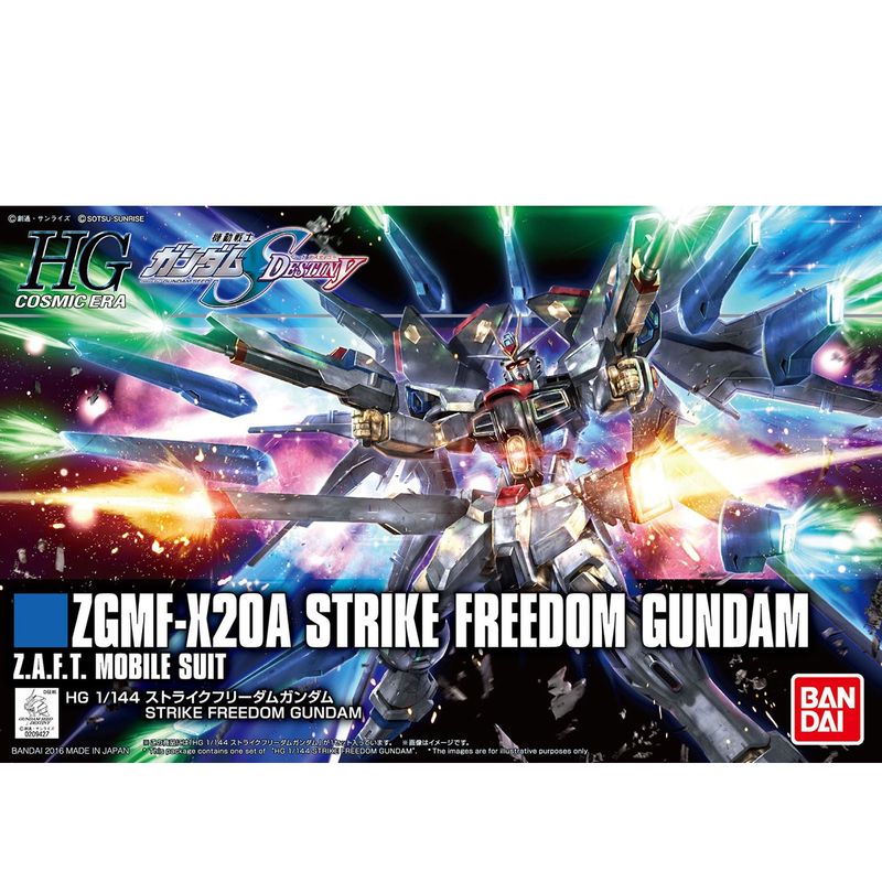 HG CE 1/144 ZGMF-X20A Strike Freedom Gundam