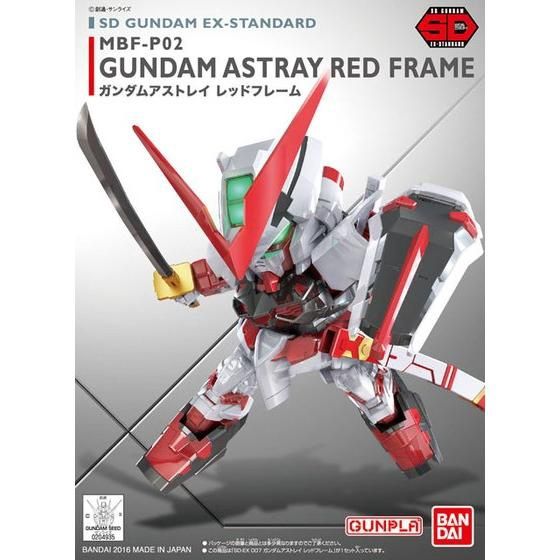 SD Gundam EX-Standard: 007 MBF-P02 Gundam Astray Red Frame