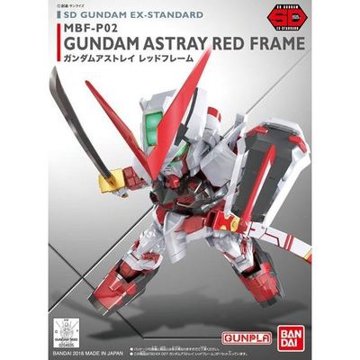 SD Gundam EX-Standard: 007 MBF-P02 Gundam Astray Red Frame