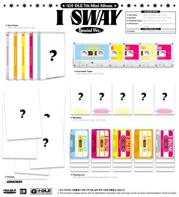(G)I-DLE: 7th Mini Album [I SWAY] - Special Version