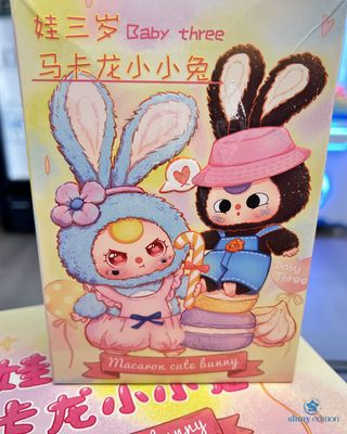 Baby Three: Macaron Cute Bunny Series