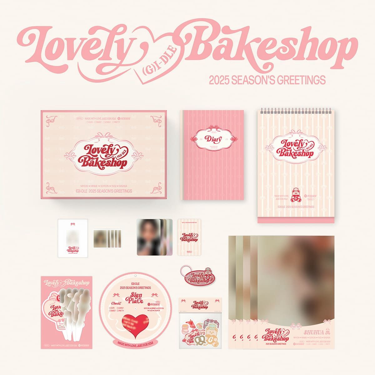 (G)I-DLE: 2025 Season&#39;s Greetings [Lovely Bakeshop]