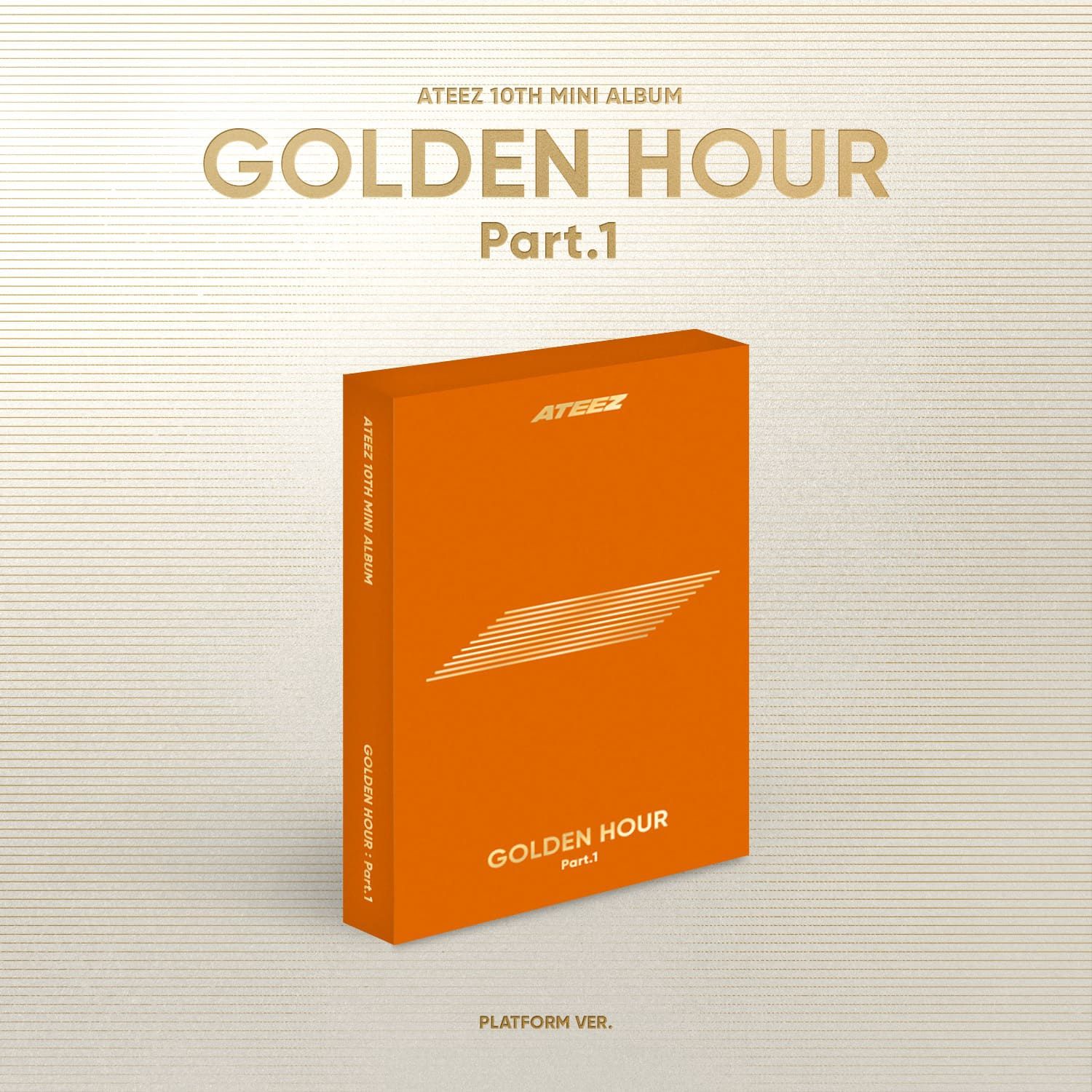 ATEEZ: 10th Mini Album [GOLDEN HOUR: Part 1] - Platform ver.