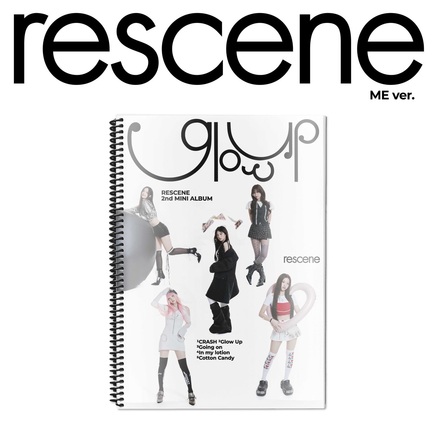 RESCENE: 2nd Mini Album [Glow Up] - ME ver.