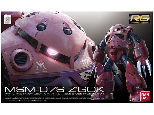 RG 1/144 Zgok Char Custom