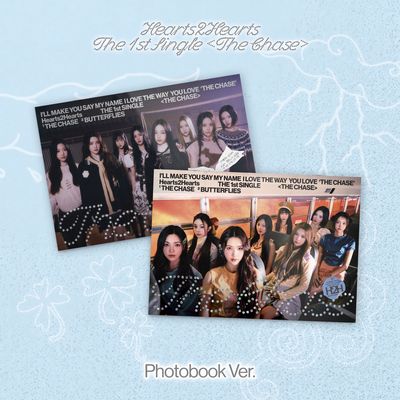Hearts2Hearts: 1st Single Album [The Chase] - Random Photobook ver.