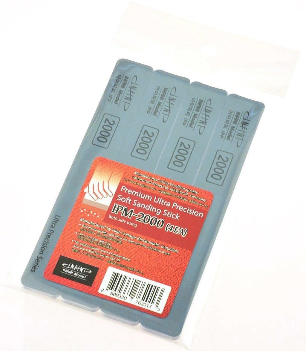 Premium Ultra Precision Soft Sanding Stick: #2000 (4)
