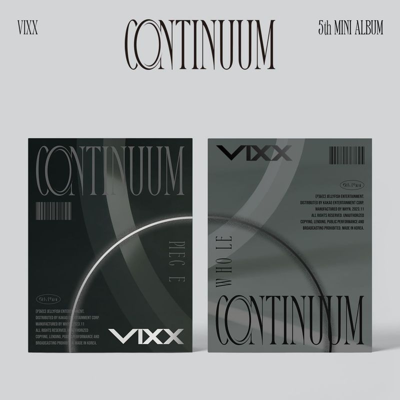 VIXX: 5th Mini Album [CONTINUUM] - Random ver.