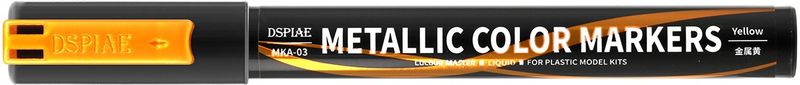 Metallic Color Marker: MKA-03 - Metallic Yellow