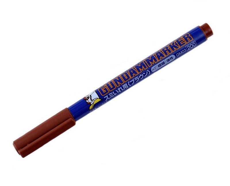 Gundam Marker: Fine Tip Panel Liner - Brown