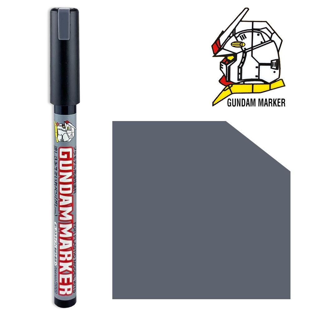 Gundam Marker: Extra Thin Panel Liner - Gray