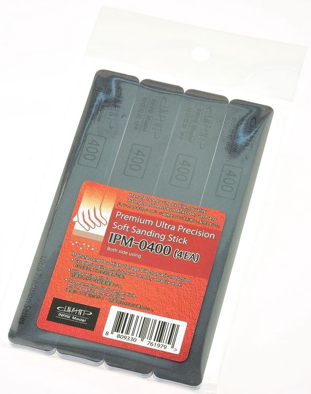 Premium Ultra Precision Soft Sanding Stick: #400 (4)