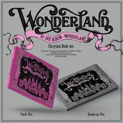 B.I: 3rd Album [WONDERLAND] - Random Fairytale Book ver.