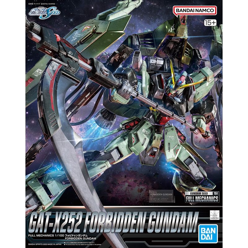 Full Mechanics 1/100 GAT-X252 Forbidden Gundam