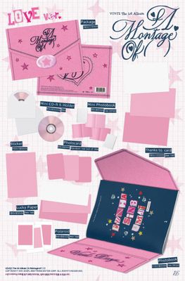 VIVIZ: 1st Album [A Montage of ( )] - Love ver.