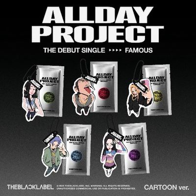 ALLDAY PROJECT: Debut Single [FAMOUS] - Random CARTOON ver.