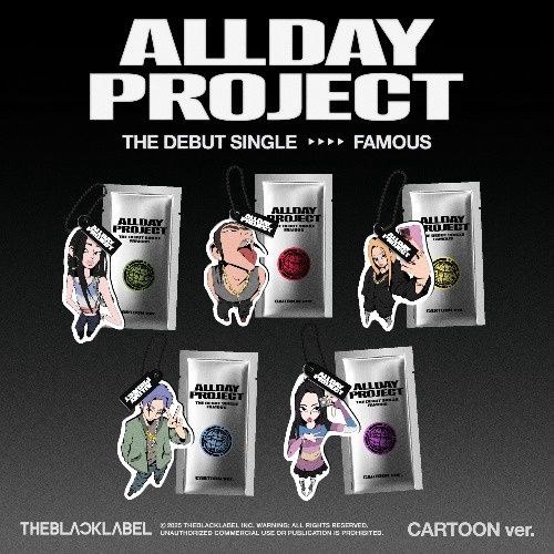 ALLDAY PROJECT: Debut Single [FAMOUS] - Random CARTOON ver.