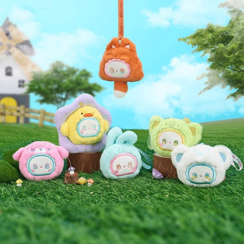 LUCKY EMMA: Rua Rua Zoo Plush Keychain Series