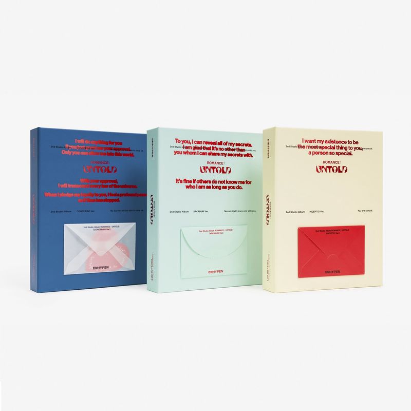 ENHYPEN: 2nd Album [ROMANCE : UNTOLD] - Random ver.