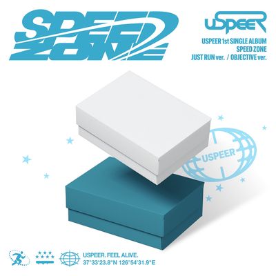 USPEER: 1st Single Album [SPEED ZONE] - Random ver.