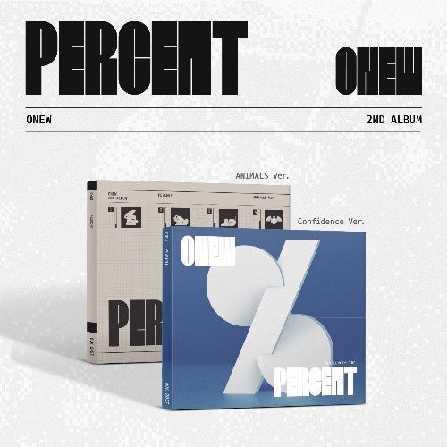 Onew: 2nd Album [PERCENT] - Random Digipack ver.