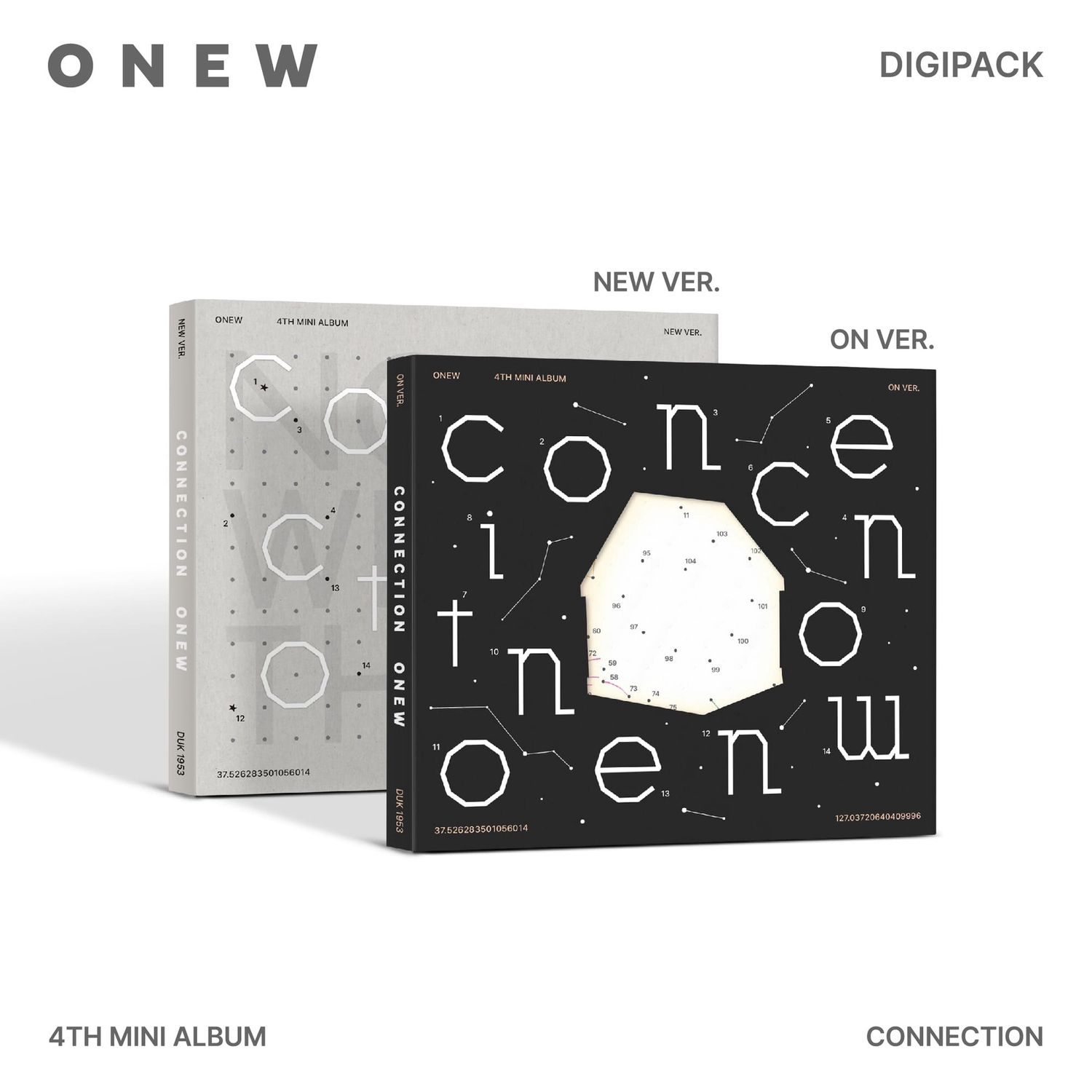 Onew: 4th Mini Album [Connection] - Random Digipack ver.