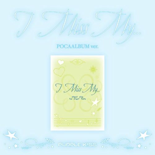 PURPLE KISS: 2nd Single Album [I MISS MY...] - POCAALBUM ver.