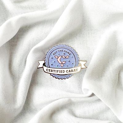Certified Fandoms Enamel Pin