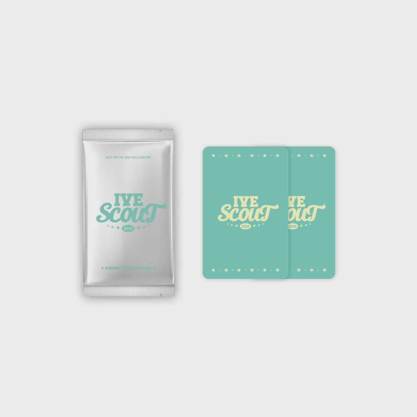 IVE: 2025 The 3rd Fan Concert [IVE SCOUT] Official MD - Random Photocard Pack