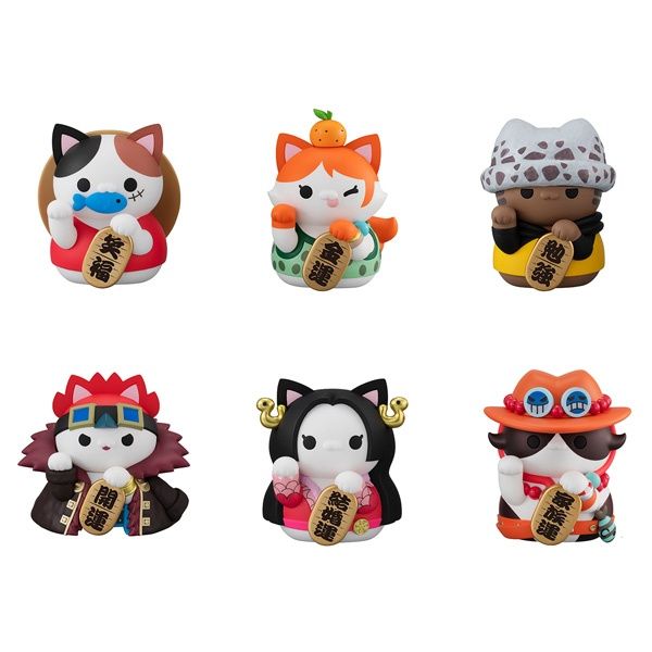 Mega Cat Project: One Piece - Nyan Piece Nyan! - Maneki Neko FORTUNE LUCKY☆CAT PIRATES