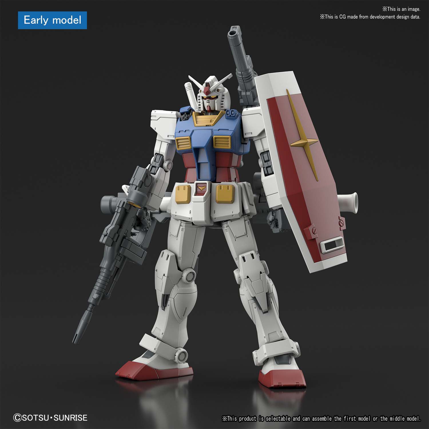 HG  RX-78-02 Gundam (Gundam The Origin Ver.)