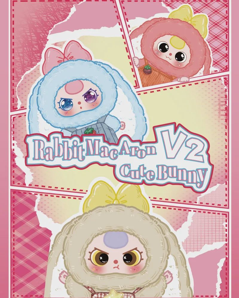 Baby Three: Rabbit Macaron Cute Bunny V2 Series