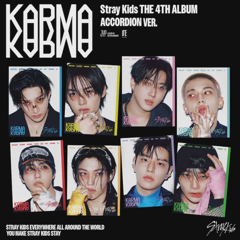 Stray Kids: 4th Album [KARMA] - Random Accordion ver.