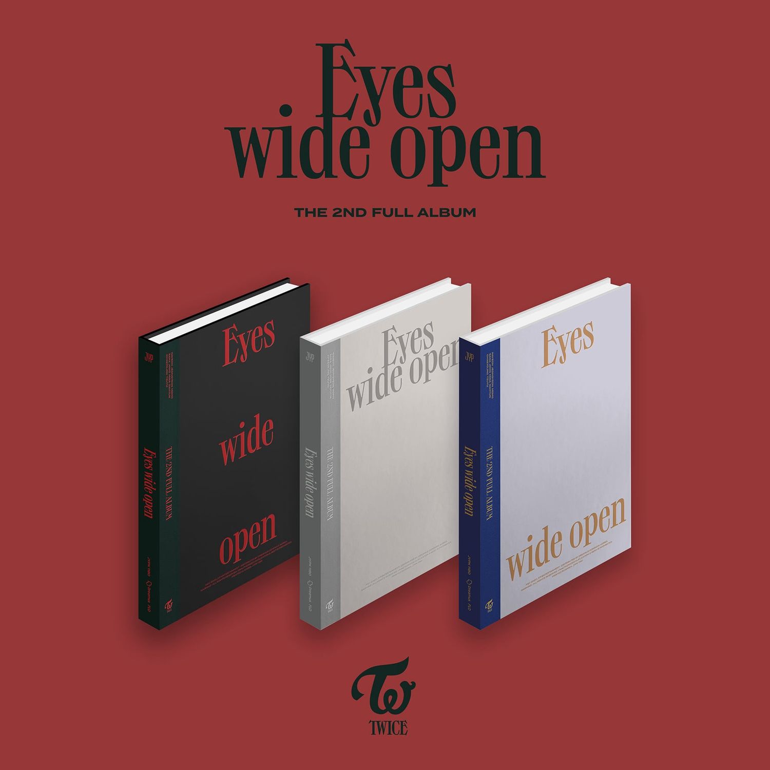 TWICE: 2nd Album [Eyes wide open] - Random ver.
