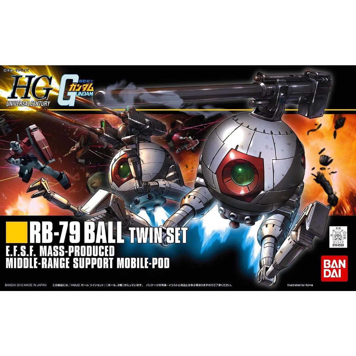 HGUC  Ball Twin Set