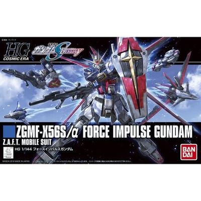 HG CE 1/144 ZGMF-X56S/α Force Impulse Gundam