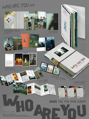SUHO (EXO): 4th Mini Album [Who Are You] - Who Are You ver.