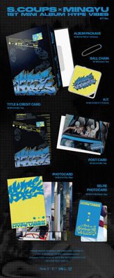 S.COUPS X MINGYU (SEVENTEEN): 1st Mini Album [HYPE VIBES] - KiT ver.